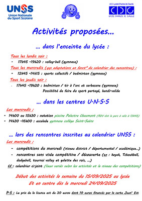 Activites2025-26